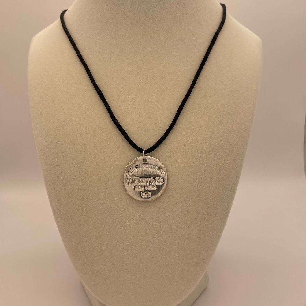 Tiffany & Co Return To Tiffany Sterling Silver Pendant Necklace